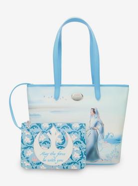 Her Universe Star Wars Leia Floral Tote Bag Her Universe Exclusive, , hi-res